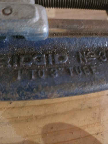 Rigid No 3 Pipe And Conduit Cutter With No1 And No0 Included - Picture 3 of 5