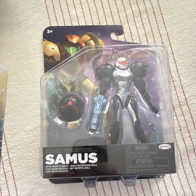 JAKKS Pacific Metroid Samus Phazon Suit Action Figure with Morph Ball