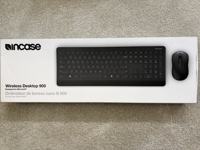 Incase - Wireless Desktop 900 EN Layout Designed by Microsoft - Black Model: PT3