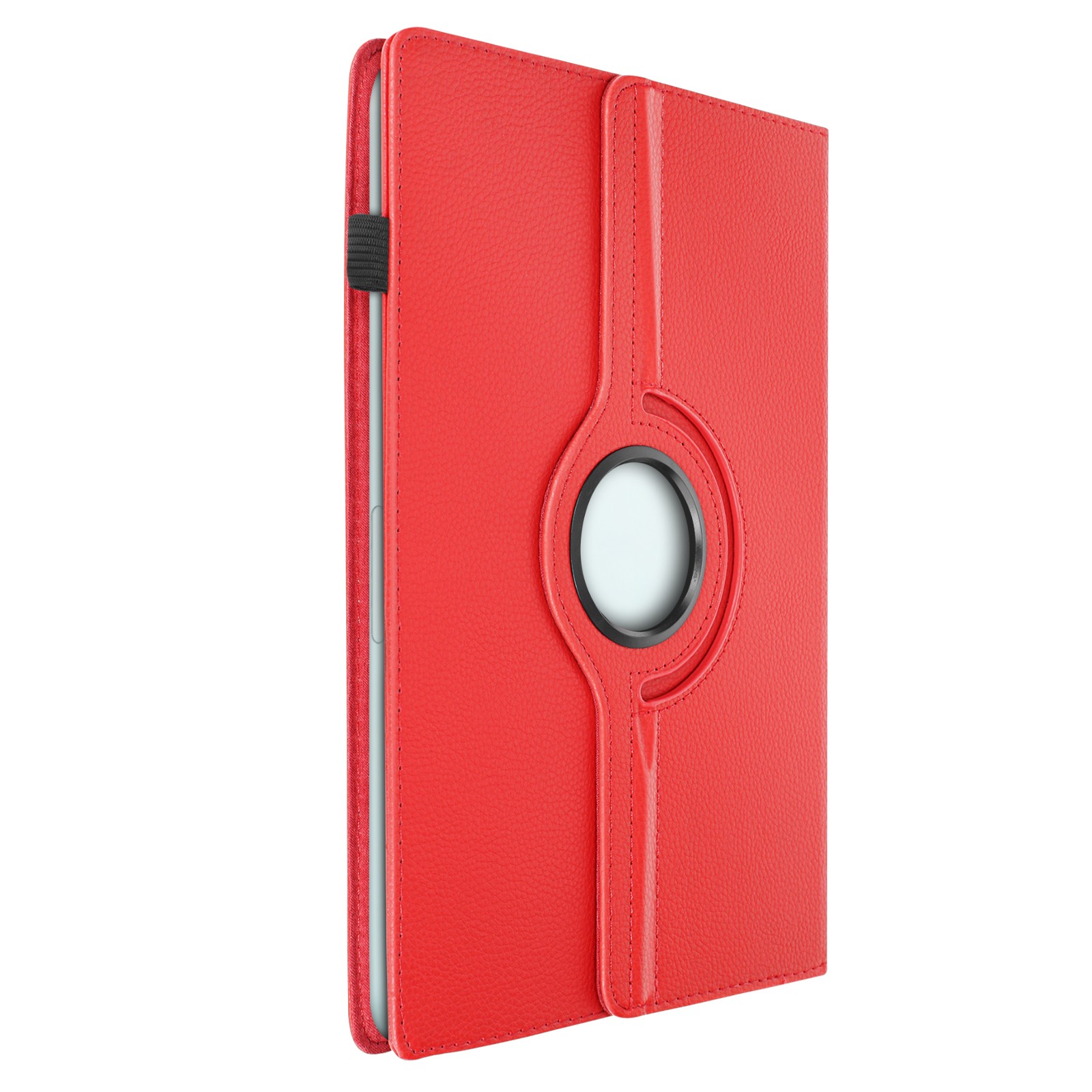 Etui tablette 13 pouces rouge Avizar rotatif pour travailler et regarder des films partout