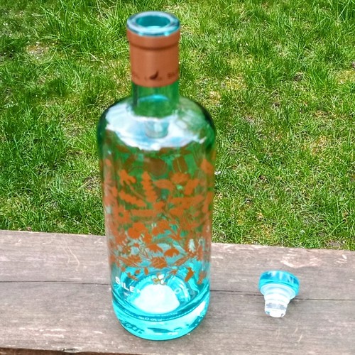 Silent Pool Gin leere Glasflasche 70cl + Korken Basteln Sammler Hochzeit Upcycle - Bild 9 von 15