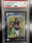 2024 Panini Donruss Optic Rated Rookie Caleb Williams Purple Shock Prizm PSA 9