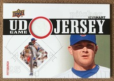 2010 UD Game Jersey #UDGJKH Kevin Hart Pirates Cubs Upper Deck Memorabilia Relic