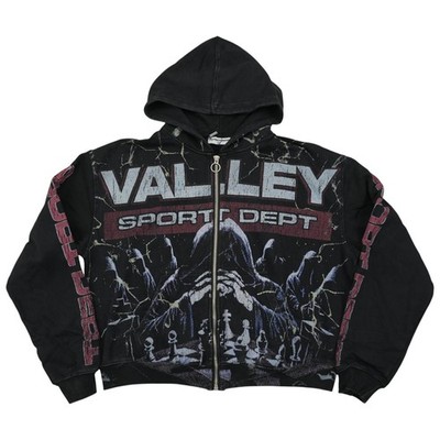 Vale Forever Mastermind Full Zip Hoodie Vintage Black