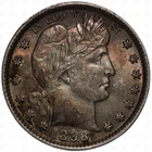 1898 USA Barber Quarter Dollar Coin – Silver