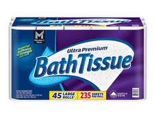 Member's Mark Ultra Premium 2-Ply Toilet Paper 45 rolls, 235 sheets/roll