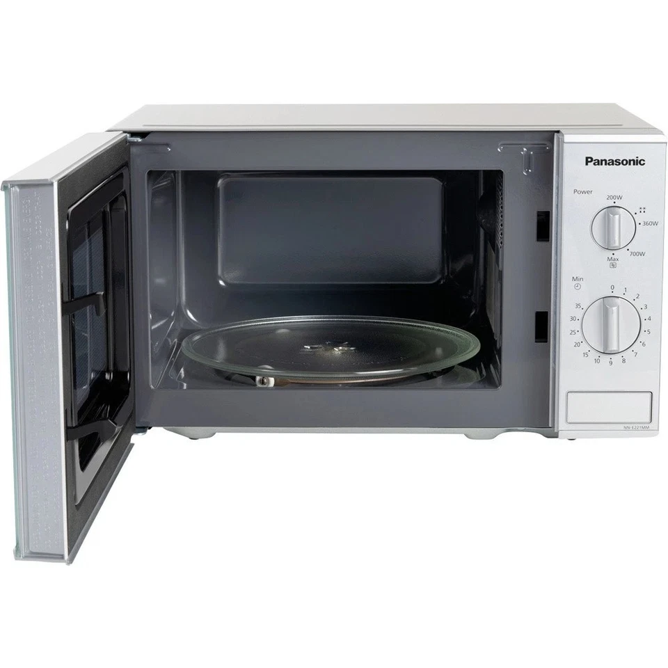 Panasonic NN-E221MMEPG Mikrowelle Silber 800 W NEU OVP - Bild 4 von 4