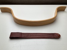 Stokke Tripp Trapp Bügel Holz mit  Lederriemen  Baby Set Buche Holz   🐞🐣☘️🐣☘️