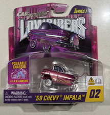 NEW 2025 CarTuned Lowriders Show Glow Series 1 '59 Chevy Impala 02