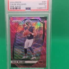 Panini 2024 Prizm Pink Wave Caleb Williams #301 PSA 10 Chicago Bears Rookie