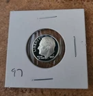 1997 s 90% silver proof Roosevelt dime