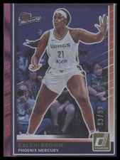 2025 Donruss WNBA #84 Kalani Brown Purple Laser #/99