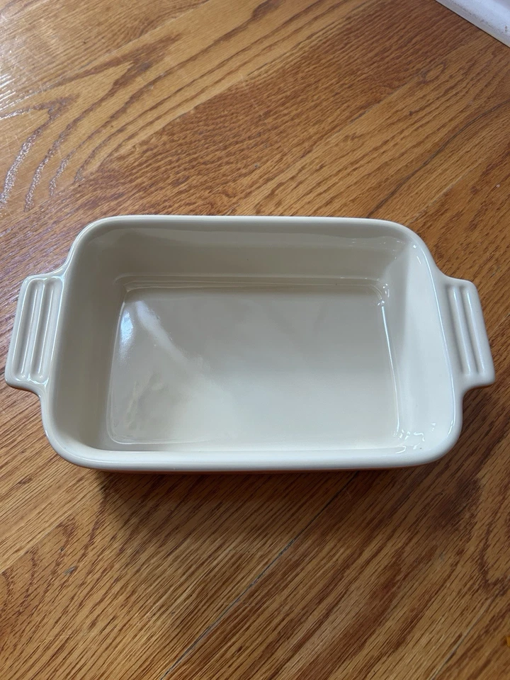 Cazuela cuadrada para hornear Le Creuset esmalte naranja 14 cm mini panadero de 5,5 pulgadas Foto 2 de 4