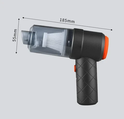 Aspirador mano inal&aacute;mbrico port&aacute;til peque&ntilde;o Mini coche inal&aacute;mbrico hogar - Foto 5 de 6