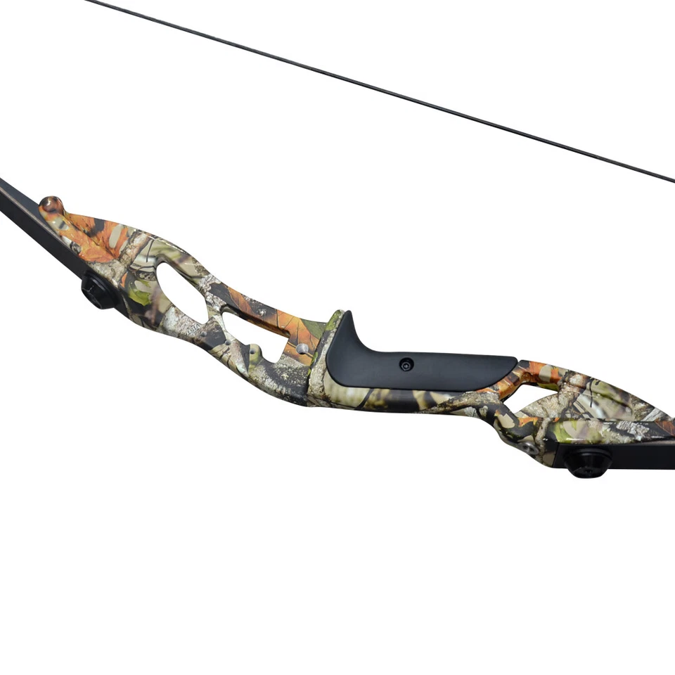 30-50lb 56" Archery Takedown Recurve Bow Set Hunting Arrows Right Hand Adult - Image 3 of 4