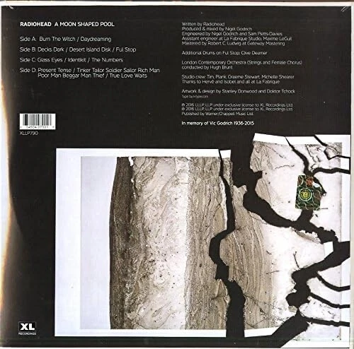 Radiohead A Moon Shaped Pool Doppel 180 Gramm Vinyl LP Neu & Versiegelt - Bild 2 von 4