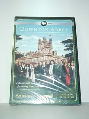 Downton Abbey: Season Four (DVD, 2013, Original UK Edition)