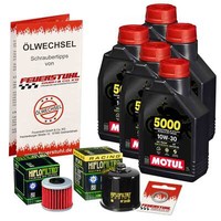 Honda Crf 1000 L Africa Twin Dct (SD06) 17-19, Motul 10W30 ÖL + Racing ÖLfilter