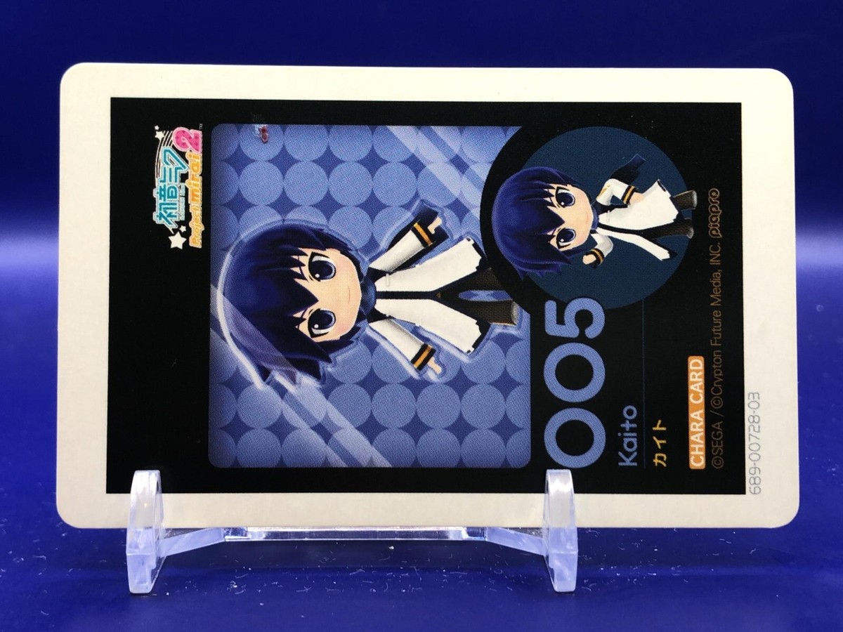 Kaito 005 Meiko 006 Hatsune Miku Project Mirai 2 AR Card Sega