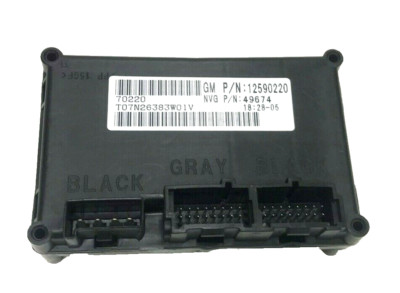 VIN Programmed 02-05 Trailblazer Envoy Rainier Transfer Case Module 12590220
