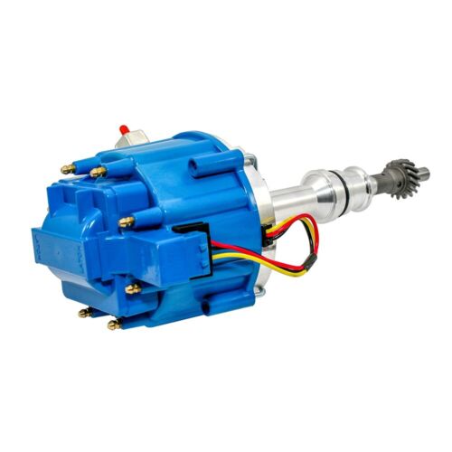 Ford 351C 351M 400 429 460 HEI Distributor 65,000 KV Coil 7500 RPM Module Blue - Picture 2 of 3