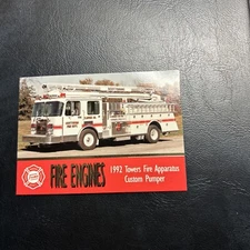 Jb98 Fama Fire Engines 1993 #38 Scottsburg Indiana 1992 Towers Pumper