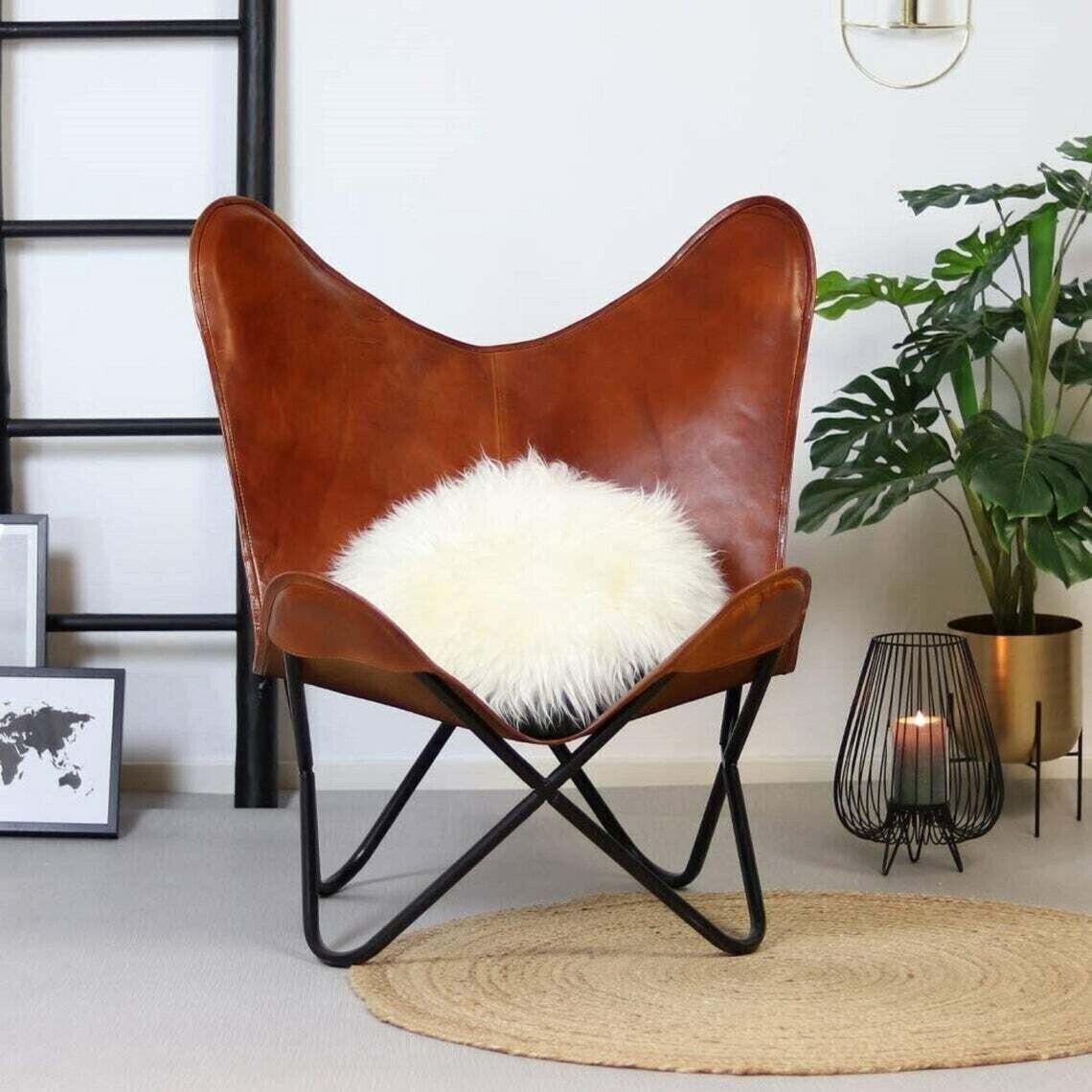 Leather Chair Butterfly New Top Quality Modern Lounge Accent Leather Chair Butterfly New Top Quality Modern Lounge Accent
