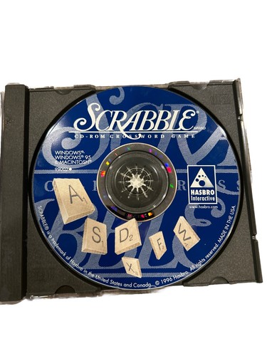 Scrabble Hasbro CD-ROM Crossword Game for Windows 3.1, WIN95, and MAC - Picture 4 of 7