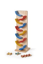 Amish-Made Wooden Mini Car Roller Toy