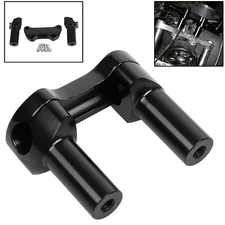 3.5" Handlebar Risers Top Clamp For Harley Heritage Softail Dyna Low Rider FXDL