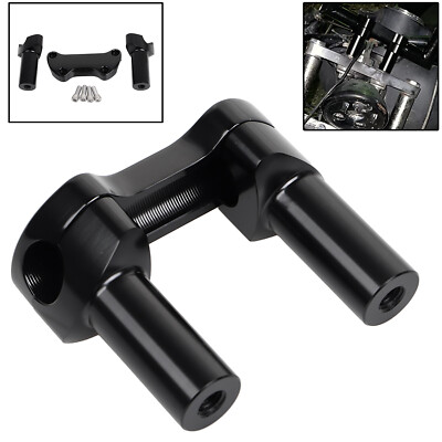 3.5'' Handlebar Risers Top Clamp For Harley Heritage Softail Dyna Low Rider FXDL