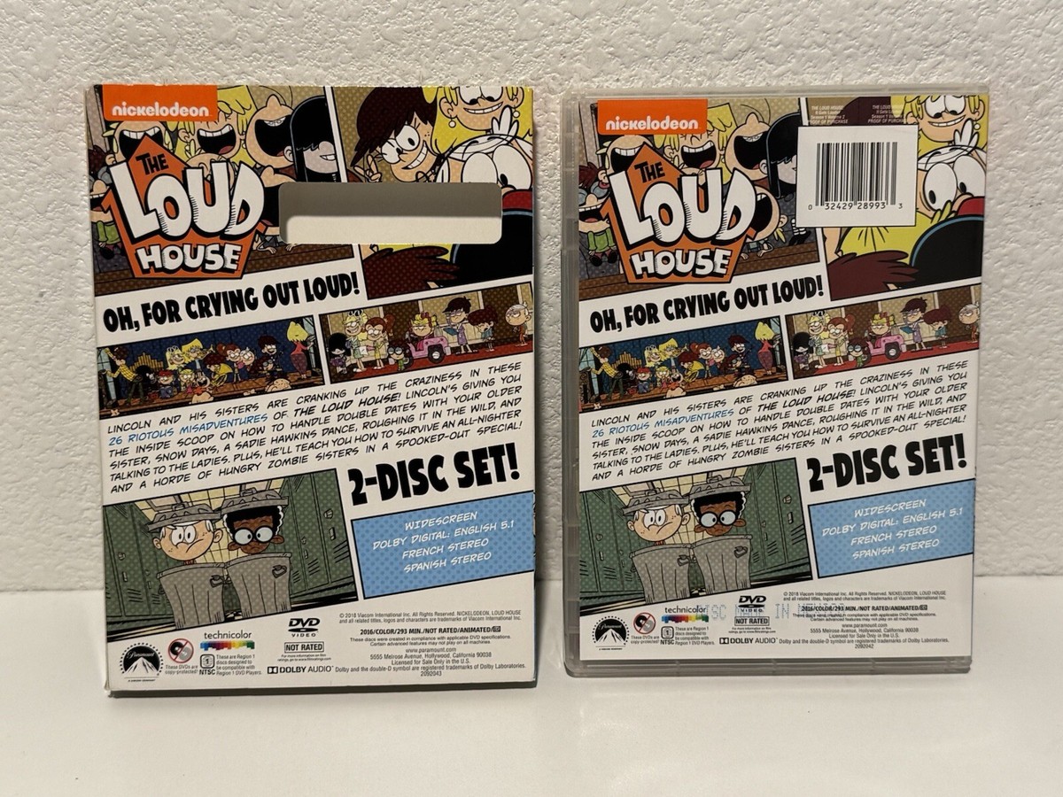 The Loud House: It Gets Louder - Season 1, Volume 2 DVD CIB