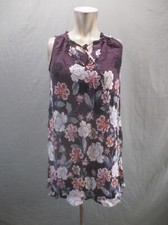 Ann Taylor Size XS Womens Floral Sleeveless Lightweight Short Sheath Dress 530