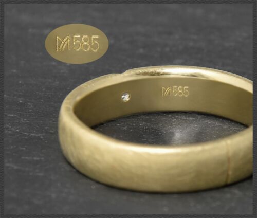 Diamant Ring aus 585 Gold der Firma MEISTER; 2,85mm Brillant in River D & VVS2 - Bild 6 von 7