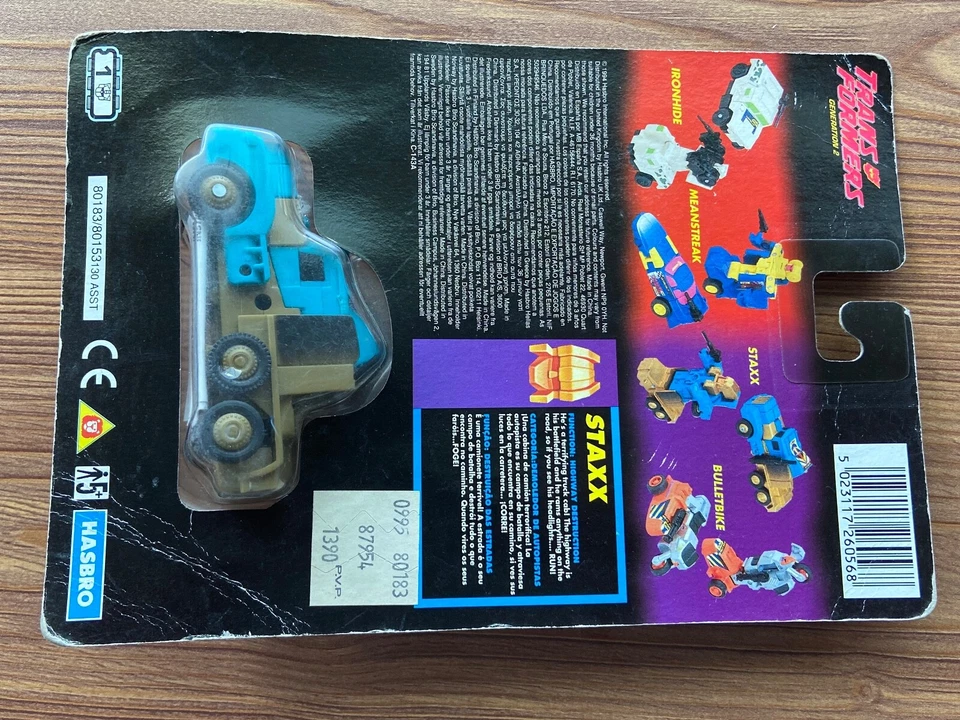 Transformers G2 1995 Staxx powermasters MOSC hasbro - Image 3 of 4