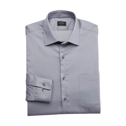 New Mens Arrow FITTED Wrinkle Free Pocket Poplin Dress Shirt Size 17.5-32/33 xl | eBay New Mens Arrow FITTED Wrinkle Free Pocket Poplin Dress Shirt Size 17.5-32/33 xl | eBay