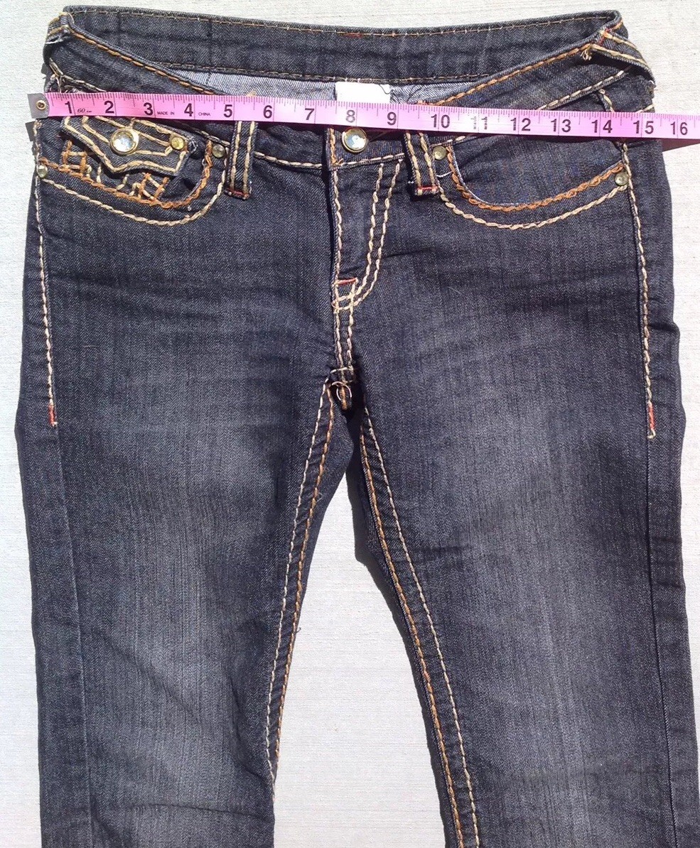 True Religion Womens Joey Super T Double Stitch Jeans Size True Religion Womens Joey Super T Double Stitch Jeans Size