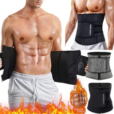 Fajas Para Hombres Corset Adelgazar Cinturon Efecto Sauna Para Quema Body Shaper