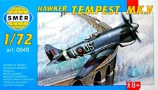 Hawker Tempest Mk V, Ace Roland Beamont (1/72 model kit, Smer 0848)