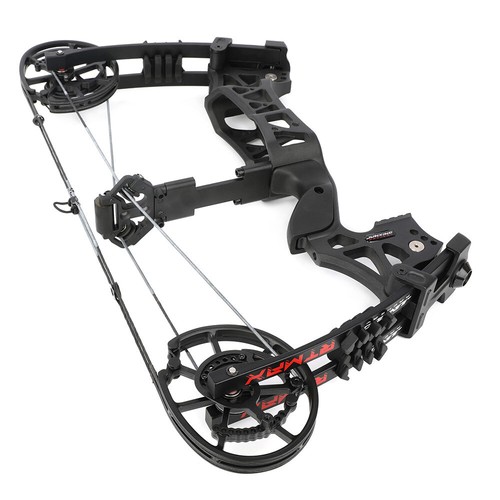 25" Compound Bow Dual-Use Steel Ball Arrow 40-70lb Short Axis Archery Hunt RH LH - Picture 12 of 20