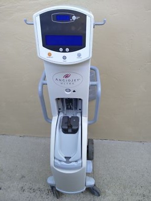 Medrad Possis Boston Scientific Angiojet 5000A Ultra + Foot Switch + setup guide
