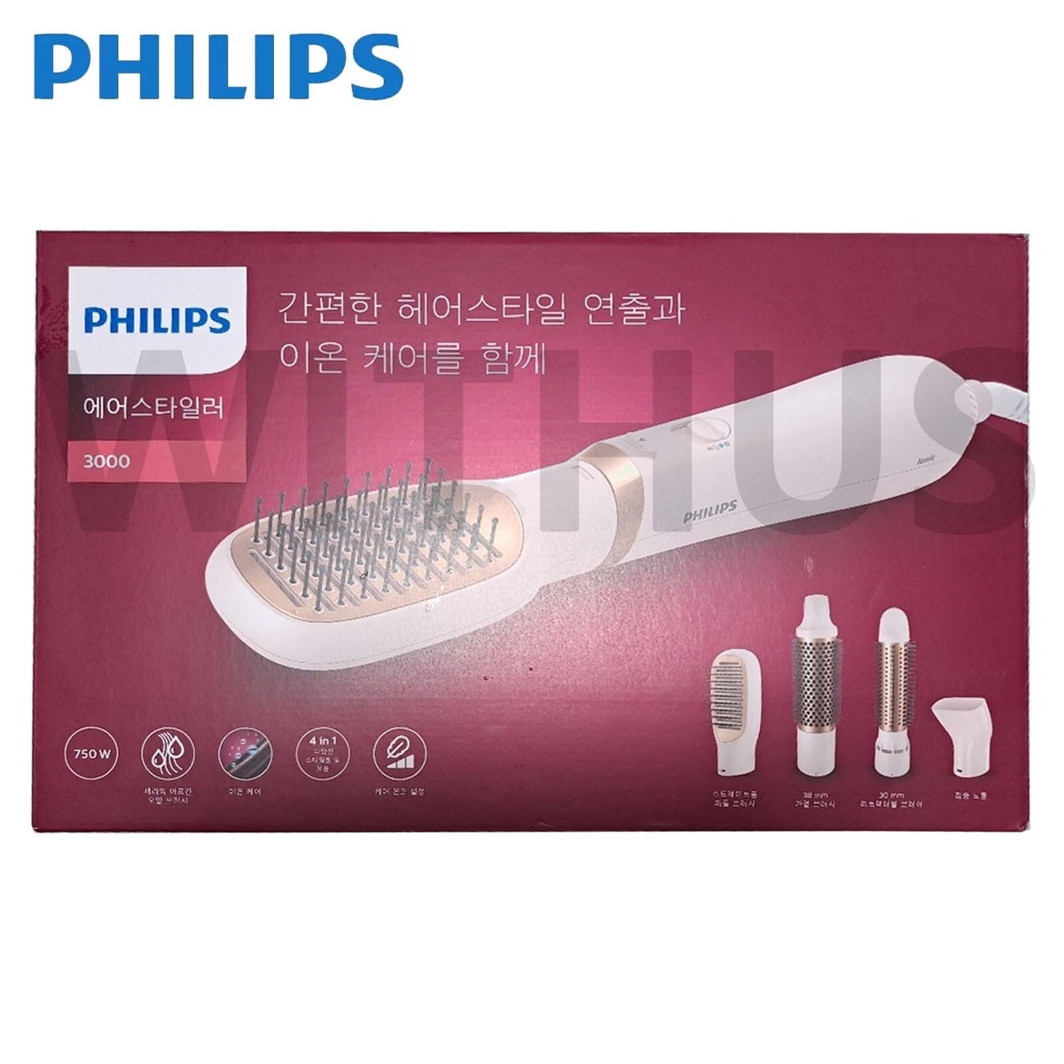 Philips 3000 Series BHA310/09 4 in1 Air Styler Iron Dryer