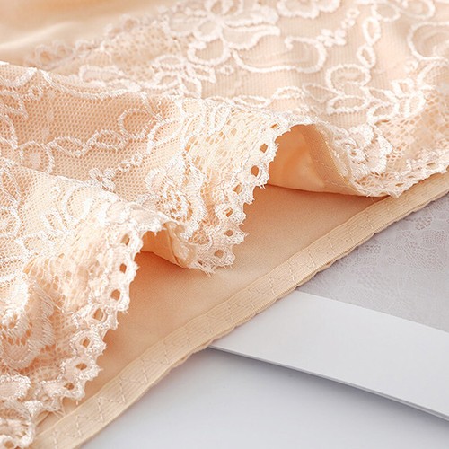Mujeres Cintura Alta Pantalones de Encaje Ropa Interior Lencería Calzoncillos sin costuras - Imagen 11 de 16