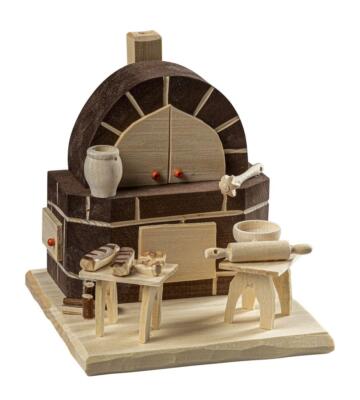 Räucherfigur Räucher-Backofen BxHxT 13x13x15cm NEU Rauchmann Räuchermann 