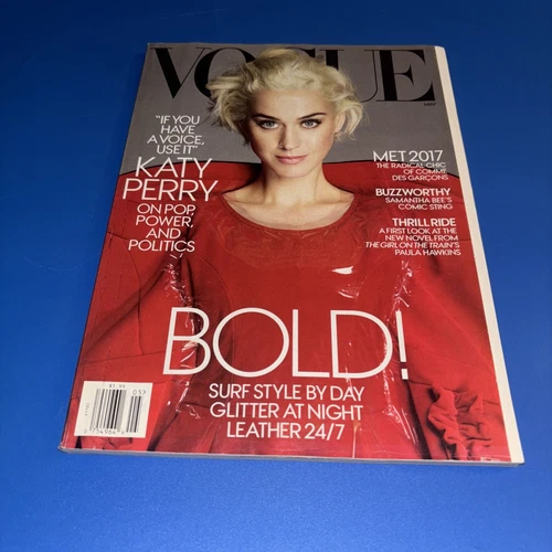VOGUE Magazine May 2017 Katy Perry Cover T