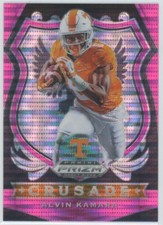 2020 Panini Prizm Draft Picks Prizms Pink Pulsar #15 Alvin Kamara