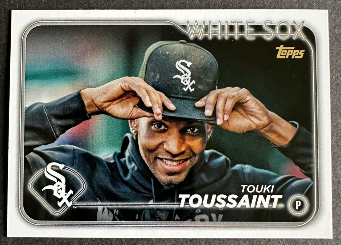 2024 Topps Series 2 Touki Toussaint Golden Mirror #385 White Sox