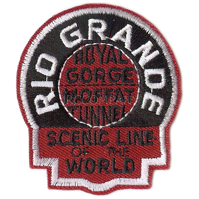 Patch- Denver & Rio Grande Western Royal Gorge Moffat Tunnel (DRG&W)  #5597-NEW 