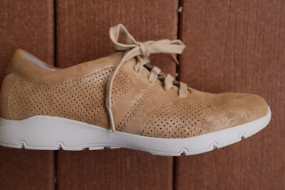 Tan Champagne Gold DANSKO Alissa Laced Sneaker Style Shoes EU 39 US 