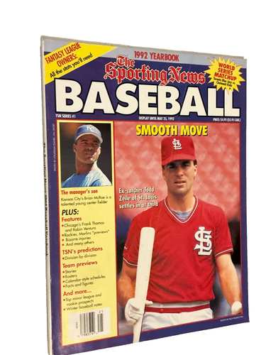 3 1990s MLB baseball season preview magazines (Canseco, Belle) - Picture 4 of 4